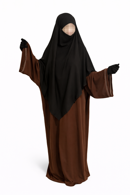 Abaya manches kimono